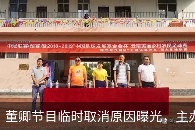 董卿节目临时取消原因曝光，主办方称影响形象，她落寞连夜离京