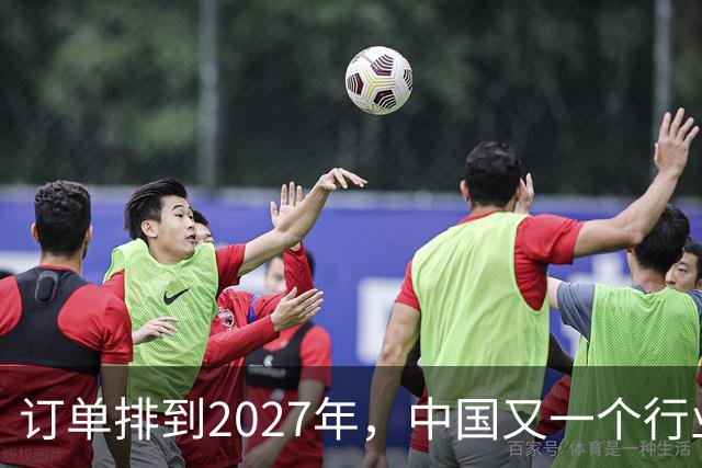 订单排到2027年，中国又一个行业全球爆单