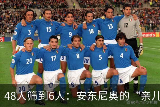 48人筛到6人：安东尼奥的“亲儿子”式执教给了中国U23什么